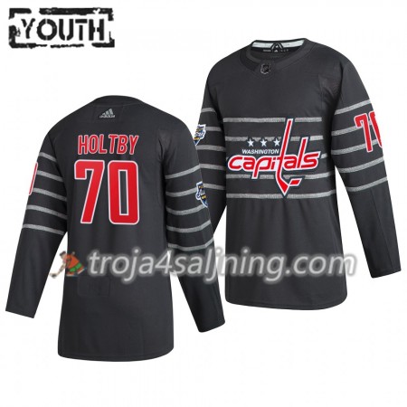 Washington Capitals tröja Braden Holtby 70 Grå Adidas 2020 All-Star Authentic - NHL Tröjor Barn Washington Capitals tröja Braden Holtby 70 Grå Adidas 2020 All-Star Authentic - NHL Tröjor Barn